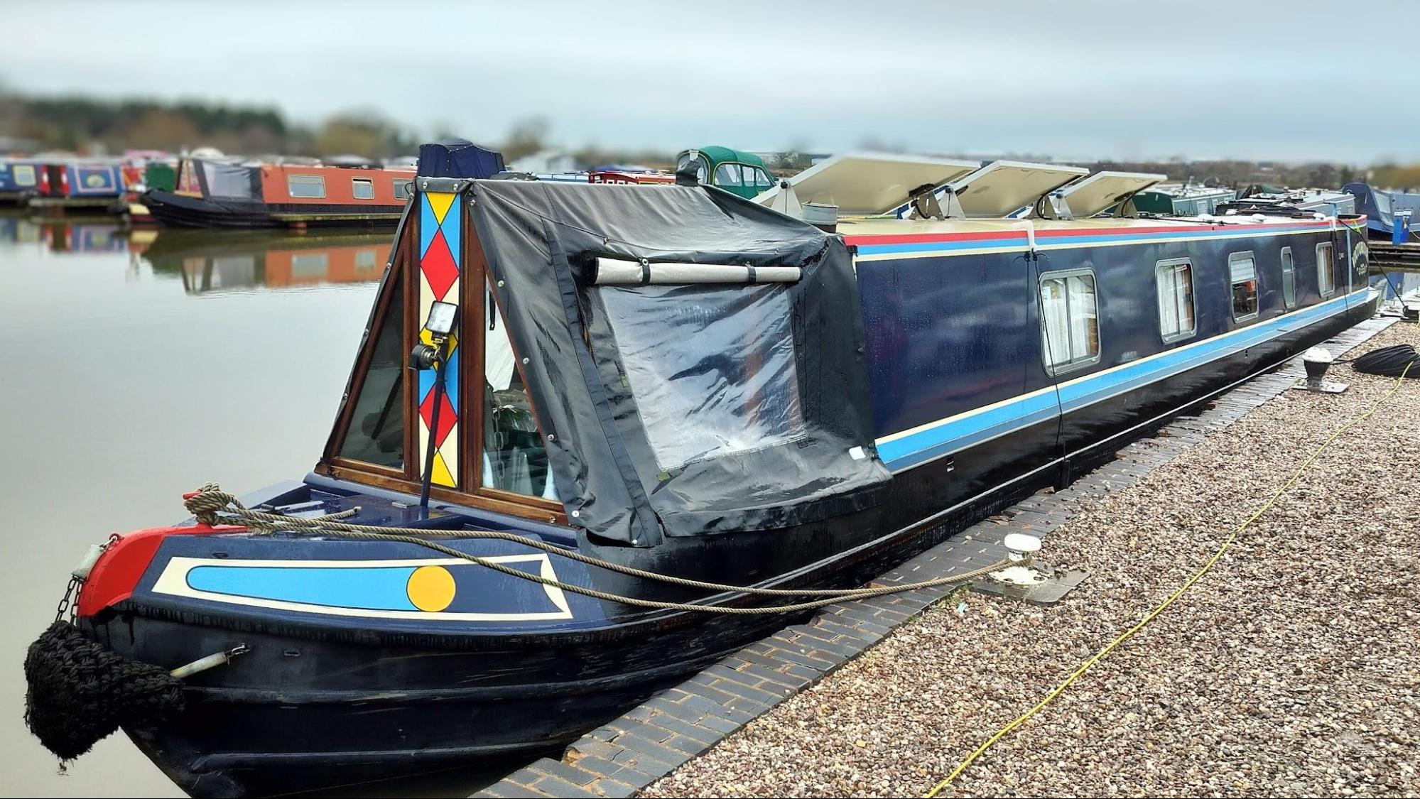 Victorious 2025 on a service wharf.